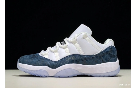 11 CD6846-102 'Blue Jordan Low Air Snakeskin' CD6846-102 0530